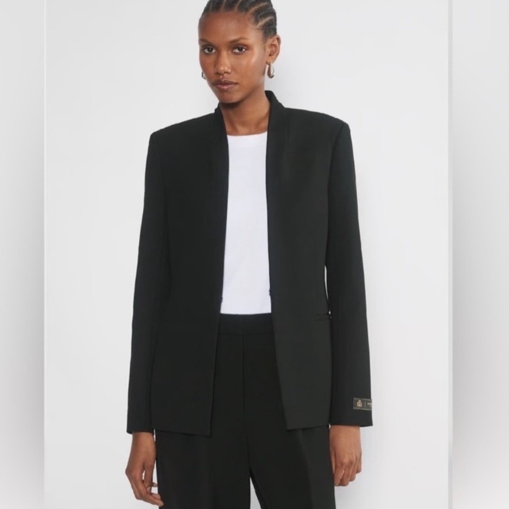 ARITZIA BABATON Black Commerce Blazer Size 10
